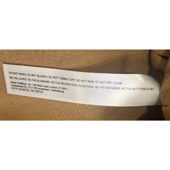 NEW FREE PEOPLE BRONZE AGE BROWN ZAHARA SUEDE MESSENGER CROSSBODY BAG PURSE - Picture 10 of 10